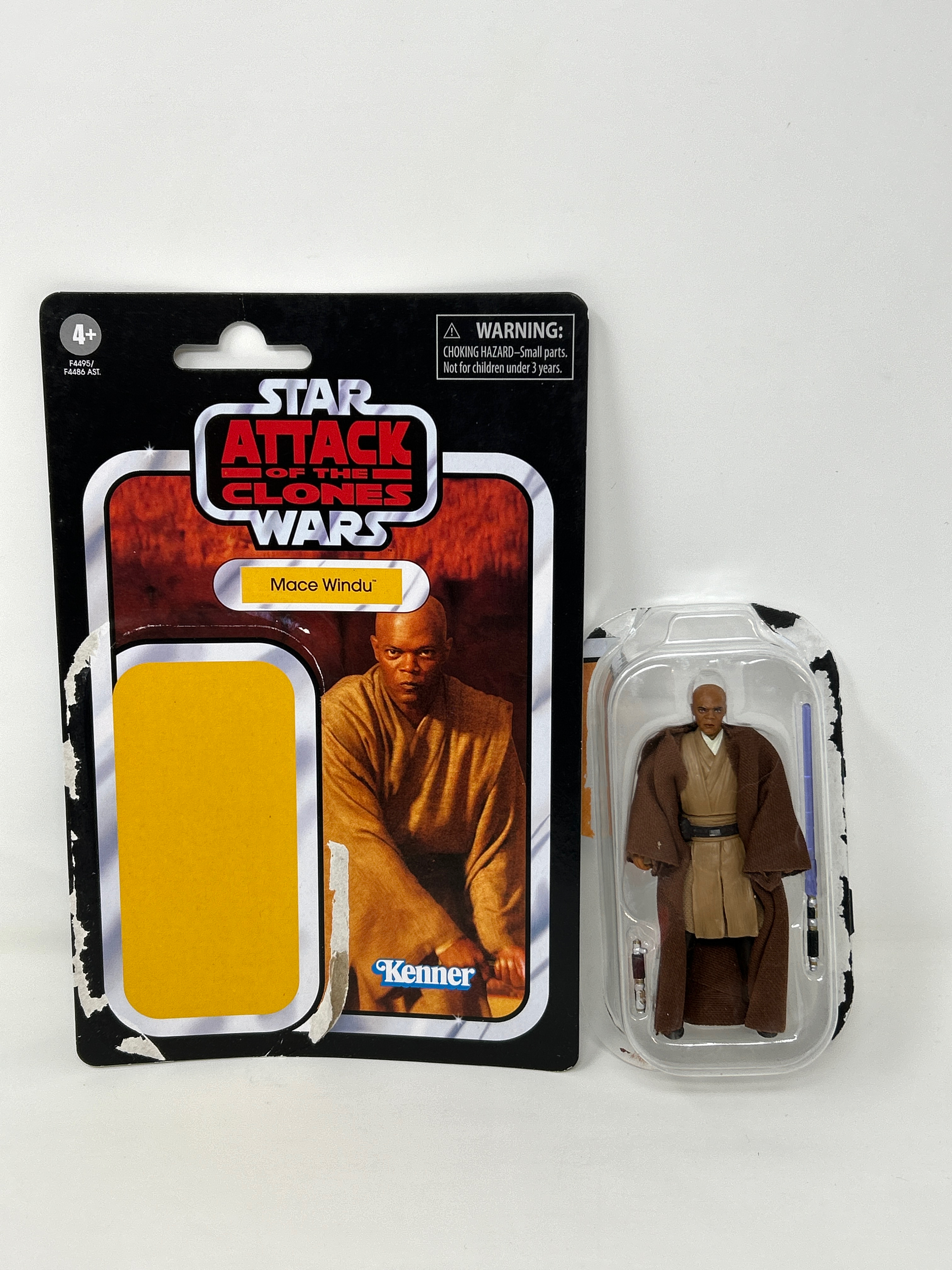 Star Wars The Vintage Collection TVC Basic Figures Mace Windu #VC35 Action Fig