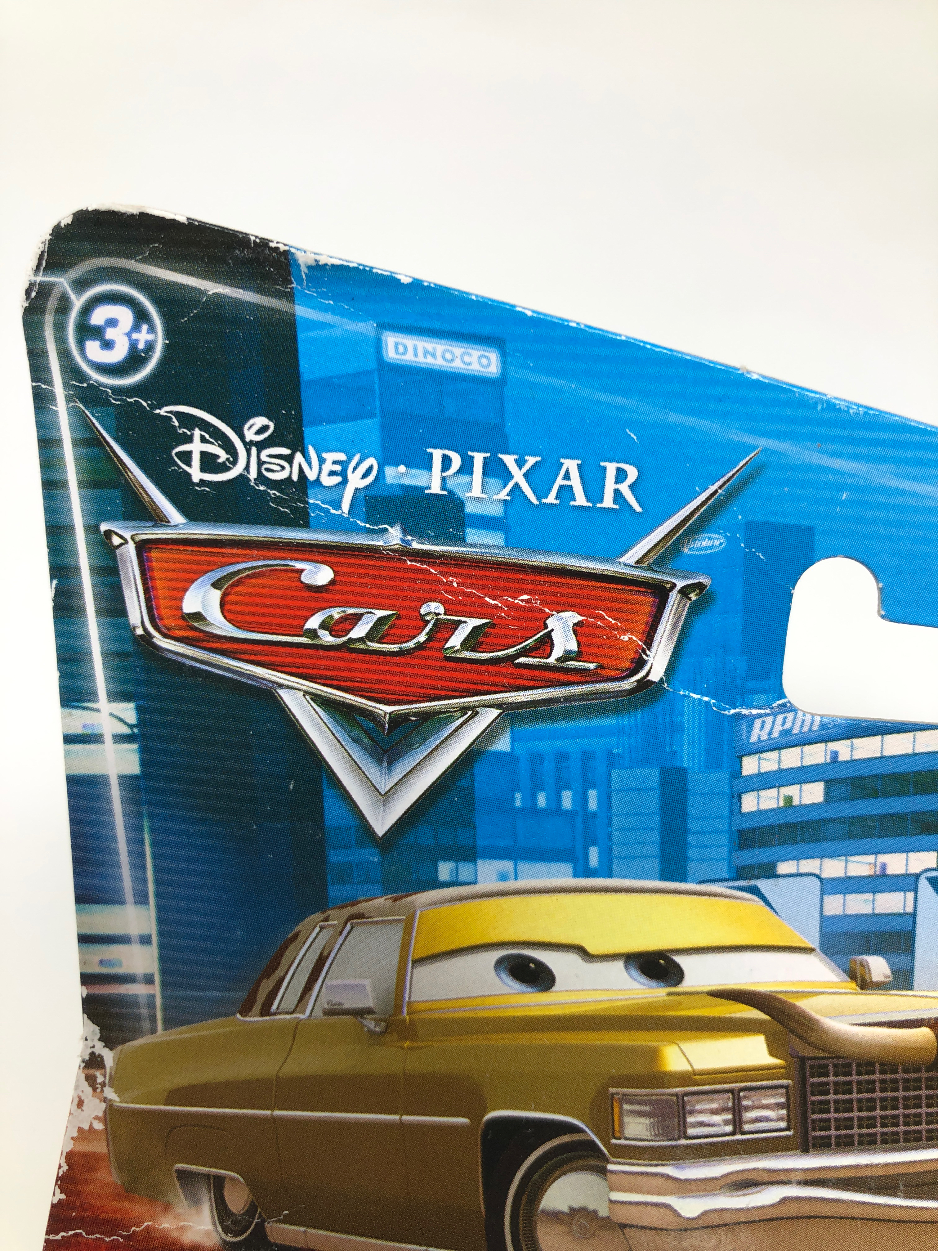 Disney Pixar Cars LOOK Eyes Change Tex Dinoco Diecast RARE Vehicle