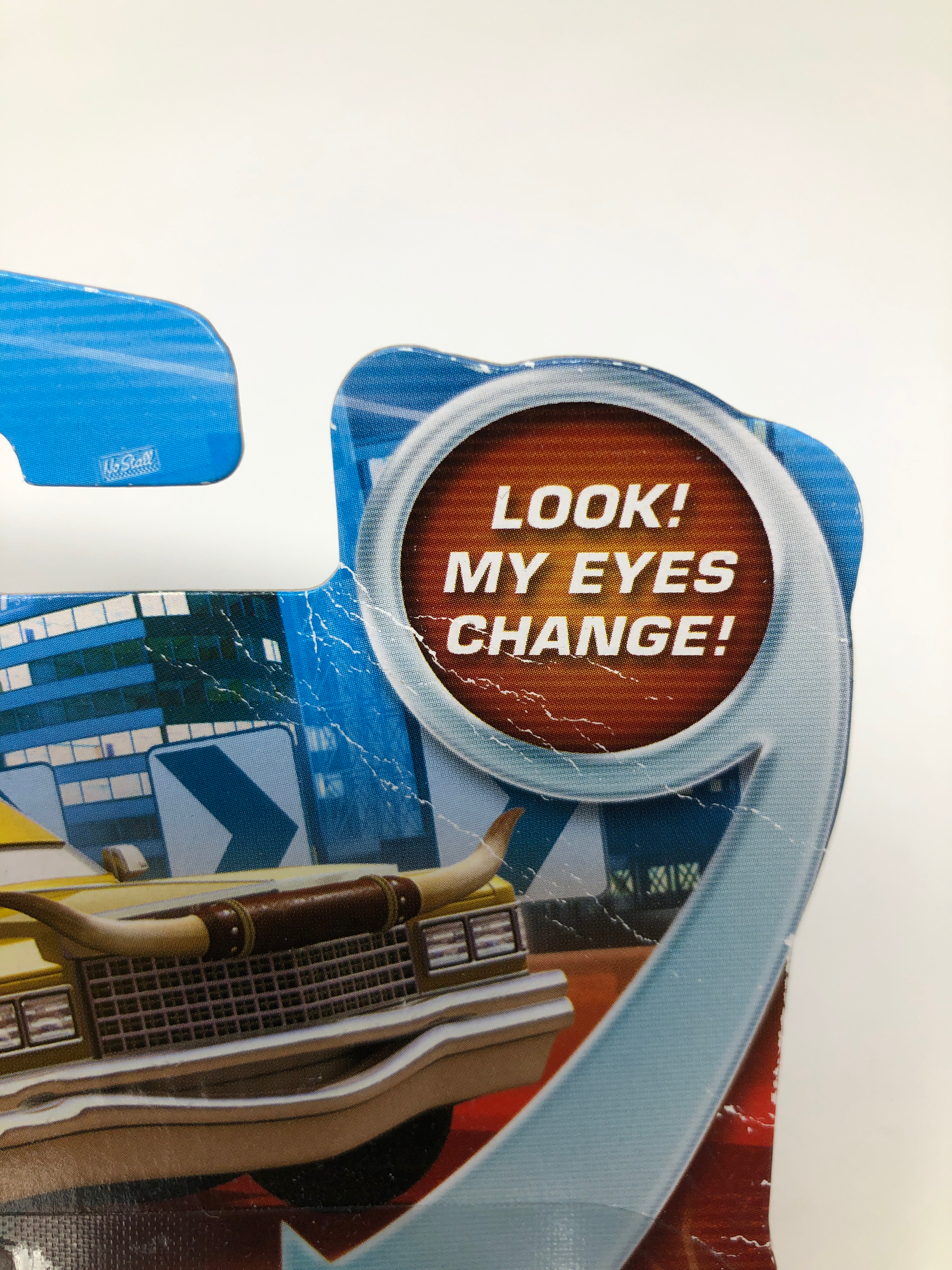 Disney Pixar Cars LOOK Eyes Change Tex Dinoco Diecast RARE Vehicle