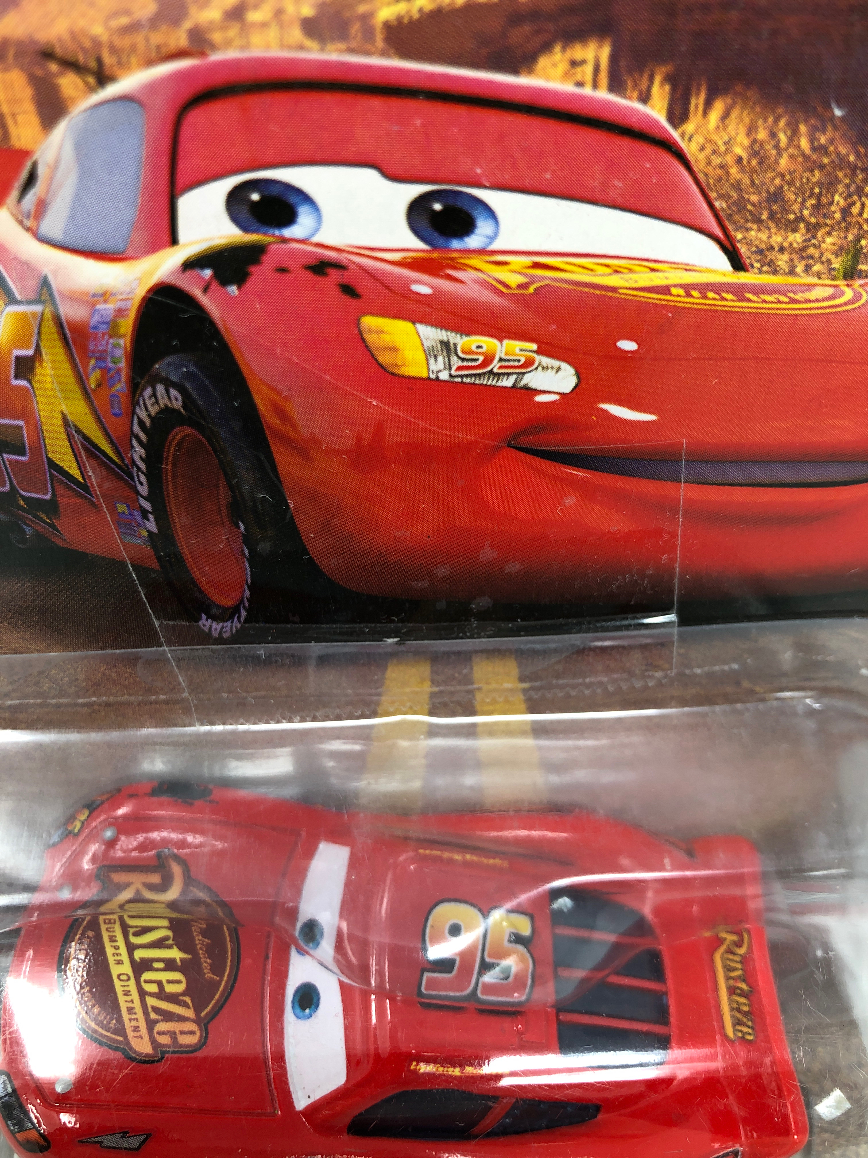 Cars Lightning McQueen フィギュア(レア) NeW DISNEY PIXAR CARS TRANSFORMING LIGHTNING MCQUEEN METAL