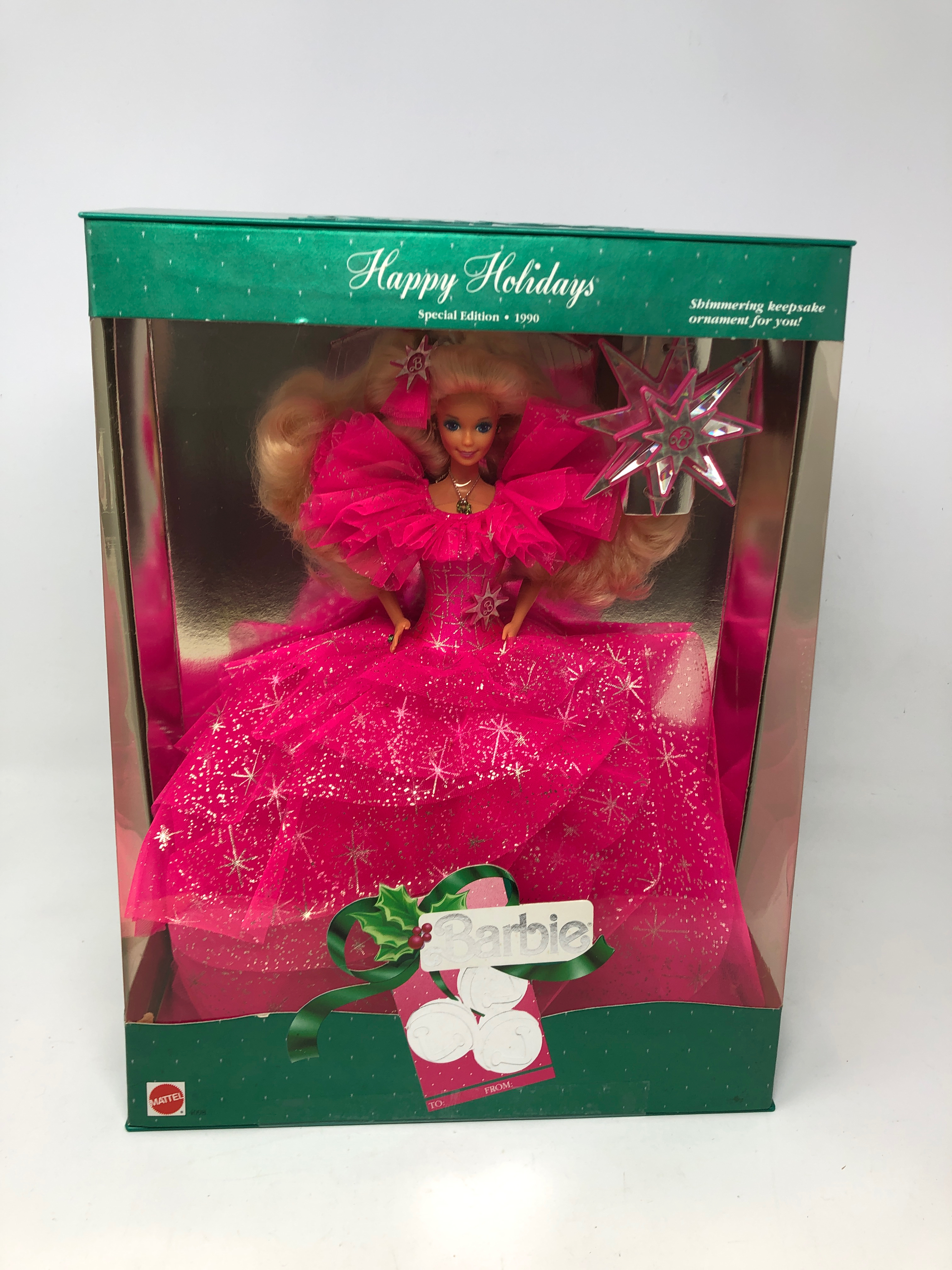 Barbie Holiday Christmas 1990 Happy Holiday Barbie