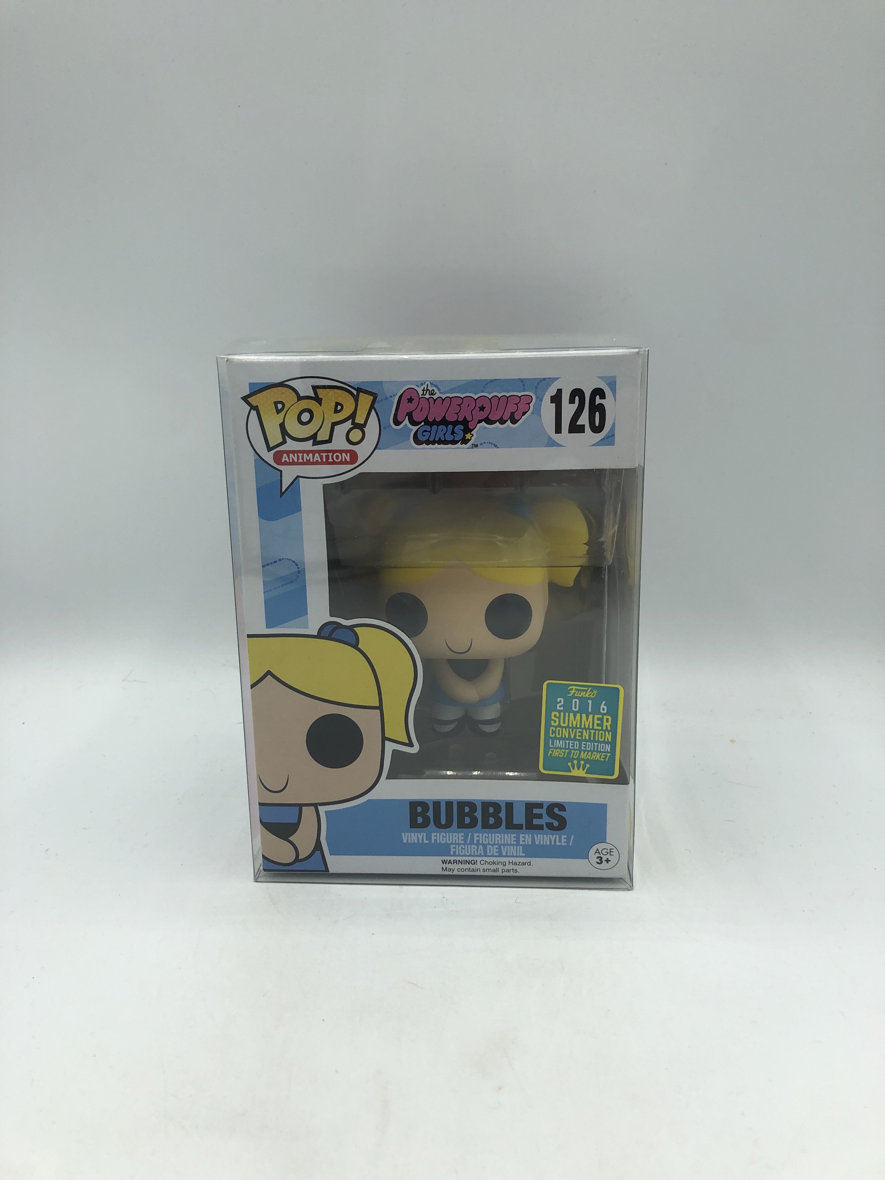 FUNKO POP! ANIMATION The Powerpuff Girls Bubbles 126 Vinyl Figure £26.