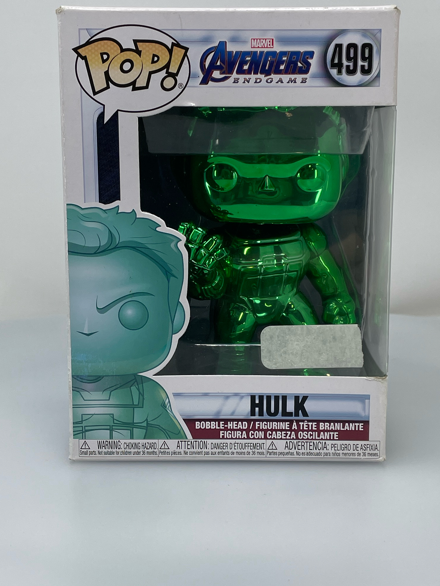 Hulk Green Chrome #499 NOT MINT